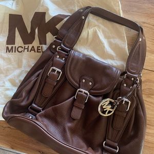 Michael Kors Brown Leather Purse